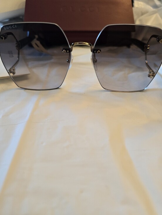 Gucci, Sunglasses, Female, 62 MM, Oversized,  Luxury Women\'s Accessory. NEW main image 6